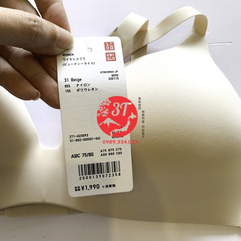 Womens Bra And Shorts Collection Size Guide  UNIQLO VN