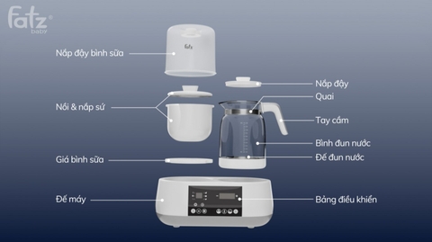 MÁY ĐA NĂNG ĐIỆN TỬ (ALL-IN-ONE) FATZBABY - MULTIMAX 1 - FB9002SJ