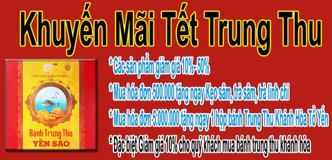 Khuyến mãi tết trung thu 2018
