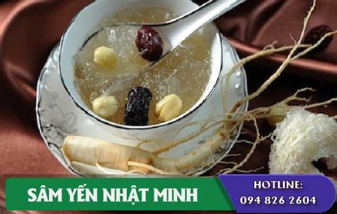 Cách làm yến chưng nhân sâm Hàn Quốc bổ dưỡng đơn giản