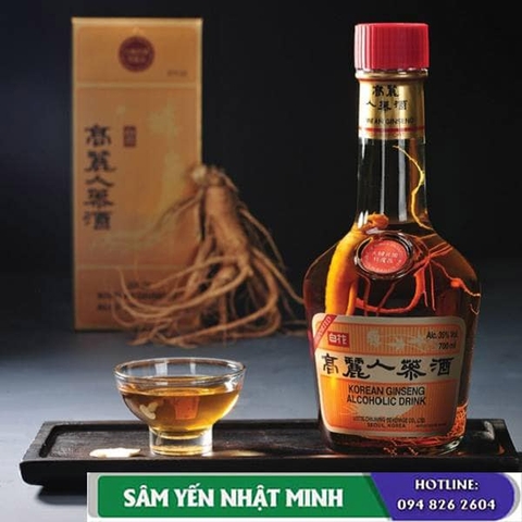 Chai Rượu Nhân Sâm Hàn Quốc Vua Thảo Dược