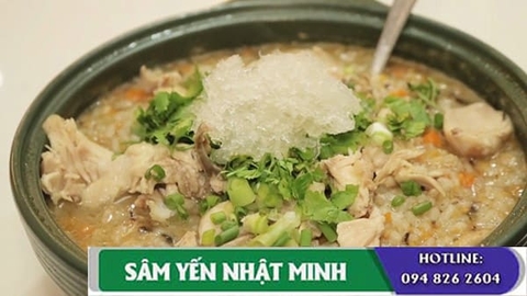 Cách Chưng Yến Sào Nấu Cháo Gà Thơm Ngon Bổ Dưỡng