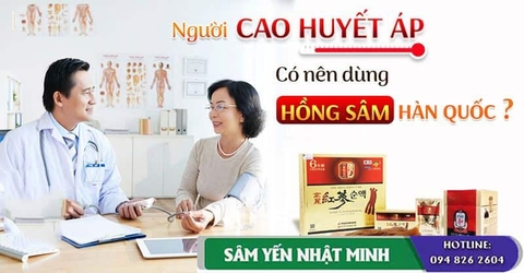 Người bị cao huyết áp giai đoạn đầu có nên dùng hồng sâm hay không?