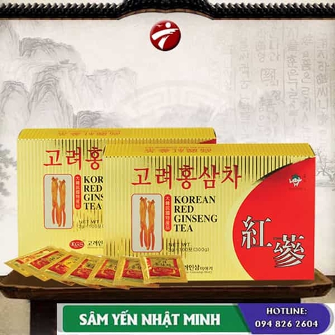 Trà hồng sâm và tác dụng đối với sức khỏe