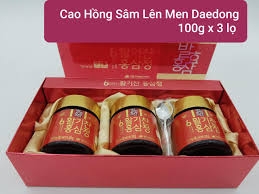 Cao Hồng Sâm Lên Men Daedong Hàn Quốc Hộp 3 lọ