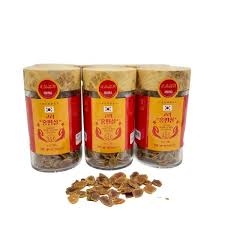 Hồng sâm khô thái lát lọ 200gr Daedong