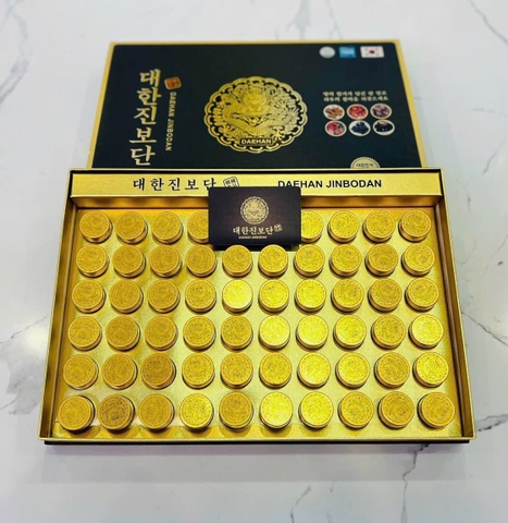 An cung chính phủ rồng vàng Daehan Jinbodan - 60 viên