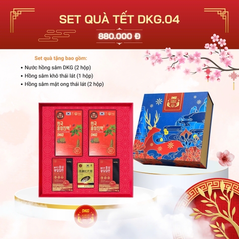 SET QUÀ TẶNG HỒNG SÂM DKG 880