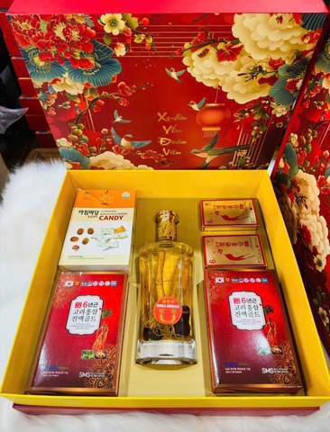 SET QUÀ TẶNG RƯỢU SÂM NM900