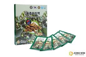 Nước Bổ Gan Đông Trùng Hạ Thảo JeongWon Hàn Quốc Hộp 30 Gói