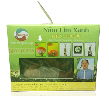 Nấm lim xanh rừng Tiên Phước Tử Chi 1kg hộp xanh chất lượng cao