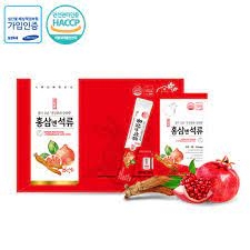 Nước hồng sâm lựu collagen 30 gói Daedong