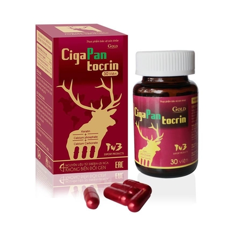  Viên Nhung hươu Cigapan Nga 30 viên Chính hãng