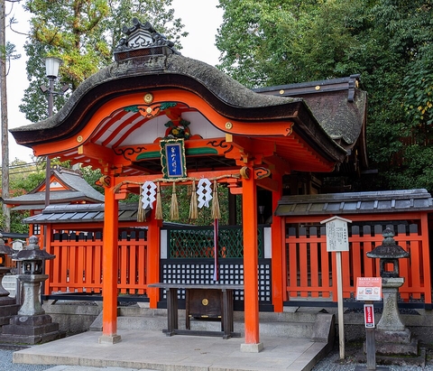 Fushimi Inari, Nhật Bản: Chuẩn bị hành trình đi bộ qua cổng torii ở Kyoto
