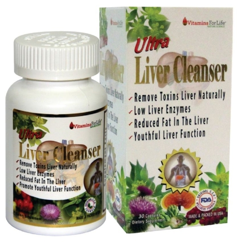 Viên uống giải độc gan Ultra Liver Cleanser 