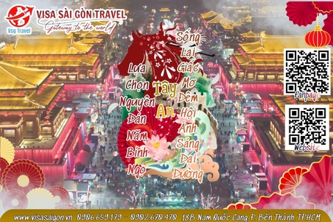 🏮 LỰA CHỌN NGUYÊN ĐÁN 2026: TÂY AN - SỐNG LẠI GIẤC MƠ “ĐÊM HỘI ÁNH SÁNG ĐẠI ĐƯỜNG”