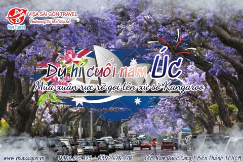 TRỐN ĐÔNG CUỐI NĂM TẠI XỨ ÚC - MÙA XUÂN RỰC RỠ GỌI TÊN XỨ SỞ KANGAROO!