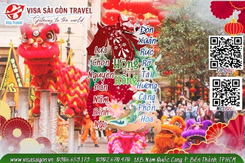 🧧 LỰA CHỌN NGUYÊN ĐÁN 2026: HỒNG KÔNG - ĐÓN XUÂN RỰC RỠ TẠI “HƯƠNG CẢNG” PHỒN HOA