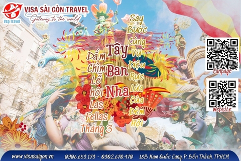 🔥 THÁNG 3 TẠI TÂY BAN NHA - ĐẮM SAY TRONG VŨ ĐIỆU CỦA LỬA TẠI LỄ HỘI LAS FELLAS