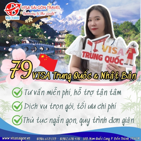 ĐÃ TÌM ĐƯỢC HƠN 79 VỊ CHỦ NHÂN CHO TẤM VÉ VISA TRUNG QUỐC VÀ NHẬT BẢN