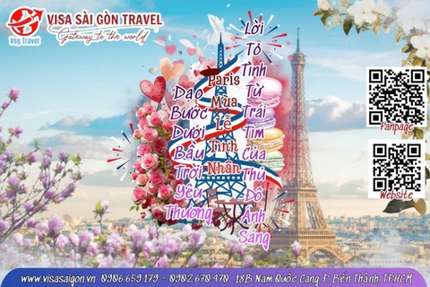 🌹 VALENTINE 2026: DẠO BƯỚC GIỮA KINH ĐÔ ÁNH SÁNG - LỜI TỎ TÌNH TỪ TRÁI TIM PARIS