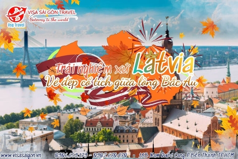 TRẢI NGHIỆM LATVIA CUỐI NĂM NÀY - VẺ ĐẸP CỔ TÍCH GIỮA LÒNG BẮC ÂU