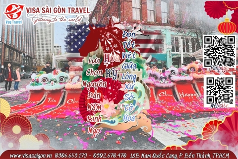 LỰA CHỌN NGUYÊN ĐÁN 2026: HOA KỲ - ĐÓN TẾT VIỆT NỒNG NÀN GIỮA LÒNG XỨ SỞ CỜ HOA
