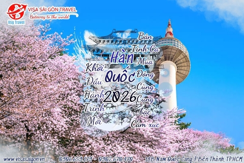 CHÀO ĐÓN 2026 TẠI HÀN QUỐC - BẢN TÌNH CA MÙA ĐÔNG VÀ NHỮNG CUNG BẬC CẢM XÚC