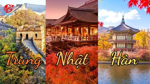 Trung - Nhật - Hàn: Lạc Bước Giữa Lá Vàng Tại Ba Thiên Đường Du Lịch