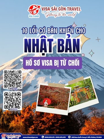 🌸 10 BẪY TỪ CHỐI VISA NHẬT BẢN & HỒ SƠ CỦA BẠN CÓ BỊ MẮC NHỮNG CĂN BỆNH NÀY?