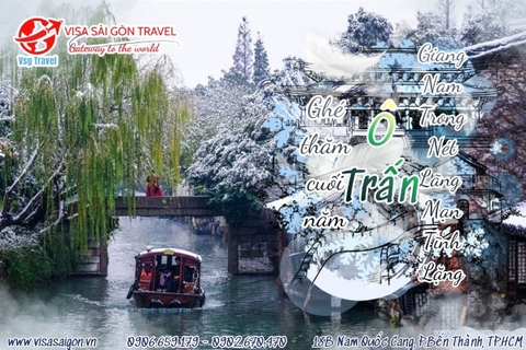 GHÉ THĂM Ô TRẤN DỊP CUỐI NĂM - GIANG NAM CHÌM TRONG NÉT LÃNG MẠN TĨNH LẶNG