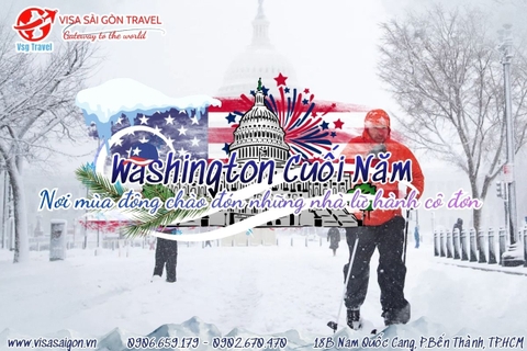 WASHINGTON CUỐI NĂM - NƠI MÙA ĐÔNG CHÀO ĐÓN NHỮNG NHÀ LỮ HÀNH CÔ ĐƠN