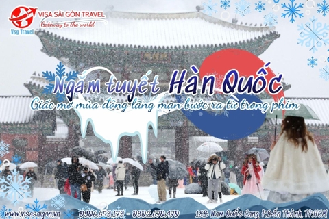 NGẮM TUYẾT RƠI Ở HÀN QUỐC - GIẤC MƠ MÙA ĐÔNG LÃNG MẠN TỪ TRONG PHIM BƯỚC RA