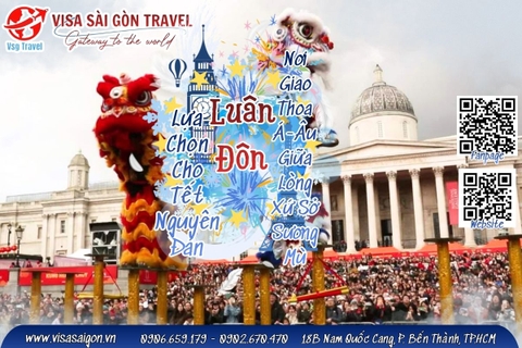 LỰA CHỌN LUÂN ĐÔN CHO DỊP TẾT NGUYÊN ĐÁN 2026: SỰ GIAO THOA GIỮA VĂN HÓA Á-ÂU GIỮA LÒNG XỨ SỞ SƯƠNG MÙ