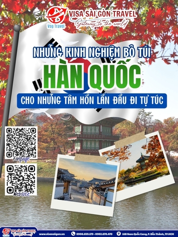 TRỌN BỘ CẨM NANG DU LỊCH HÀN QUỐC TỰ TÚC A - Z DÀNH CHO NƯỚC ĐI ĐẦU TIÊN!