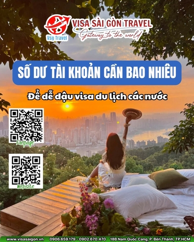 CHỨNG MINH TÀI CHÍNH: SỐ DƯ BAO NHIÊU LÀ ĐỦ ĐỂ ĐẬU VISA?