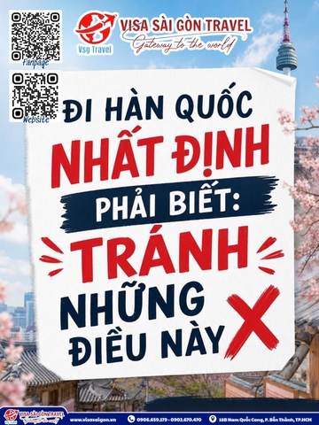 ĐI HÀN QUỐC LẦN ĐẦU: 7 LUẬT NGẦM BẮT BUỘC PHẢI BỎ TÚI ĐỂ KHÔNG BỊ BỠ NGỠ!