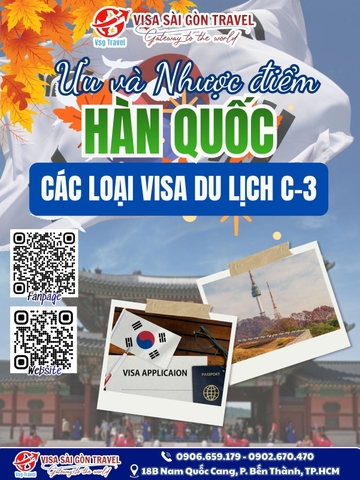 TẤT CẢ CÁC LOẠI VISA DU LỊCH HÀN QUỐC (C-3): CHỌN DẠNG NÀO ĐỂ HỒ SƠ DỄ PASS?