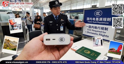 SẠC DỰ PHÒNG CÓ THỂ MANG KHI ĐI DU LỊCH TRUNG QUỐC KHÔNG?