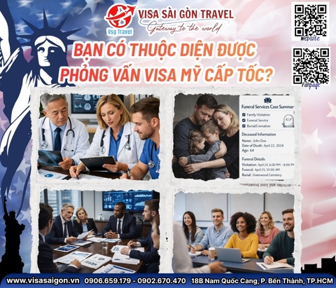 ⚡ BẠN CẦN ĐI MỸ GẤP? GIẢI MÃ TẤM VÉ ƯU TIÊN XIN LỊCH PHỎNG VẤN KHẨN CẤP! ⚡