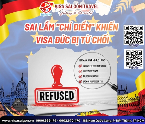 NHỮNG LỖI SAI TRONG HỒ SƠ SCHENGEN ĐỨC MÀ BẠN NÊN BIẾT