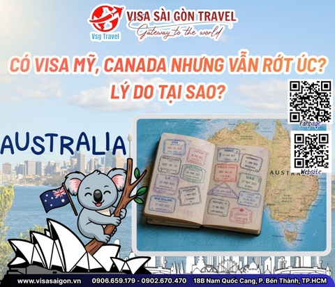 TỪNG LỠ HẸN VỚI ÚC & KHOẢNG TRỐNG BẢO HIỂM: LIỆU VISA MỸ - CANADA CÓ THỂ GIÚP BẠN LỘI NGƯỢC DÒNG?