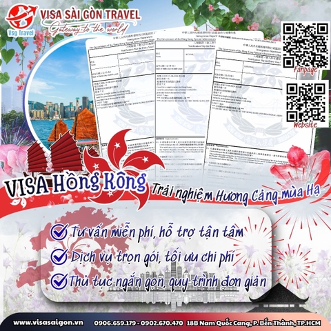HƯƠNG CẢNG ĐÓN CHỜ: VISA HỒNG KÔNG MỖI NGÀY TẠI VISA SÀI GÒN!