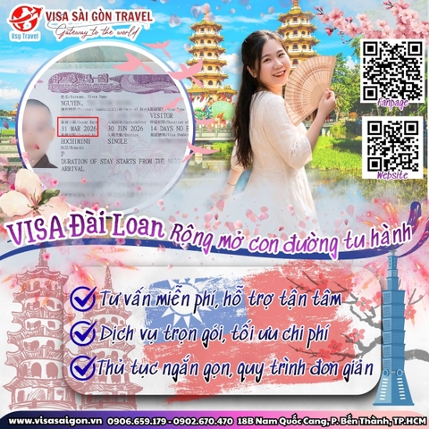 🙏 RỘNG MỞ CON ĐƯỜNG TU HÀNH: CHÚC MỪNG VISA ĐÀI LOAN TÌM ĐƯỢC CHỦ NHÂN!! 🙏