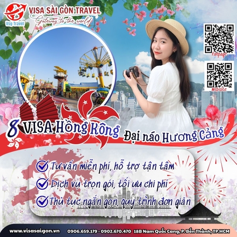 ĐẠI NÁO XỨ SỞ HƯƠNG CẢNG: CHÚC MỪNG 8 VISA HỒNG KÔNG CHÍNH THỨC "CẬP BẾN"!