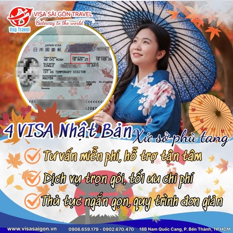 VISA NHẬT BẢN CẬP BẾN! CHÚC MỪNG 4 VỊ KHÁCH QUÝ SẴN SÀNG KHỞI HÀNH! 🍁