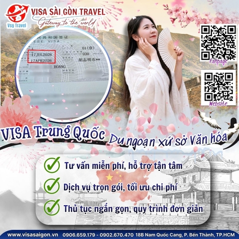 🏮 DU NGOẠN XỨ SỞ VĂN HÓA ĐẠI LỤC: CHÚC MỪNG NHỮNG CHỦ NHÂN MỚI CỦA VISA TRUNG QUỐC! 🏮