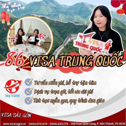 86 Chiếc VISA TRUNG QUỐC Đã Chính Thức "Đổ Bộ" Xuống Sân Bay Giấy Tờ VISA Sài Gòn MỘT LẦN NỮA!