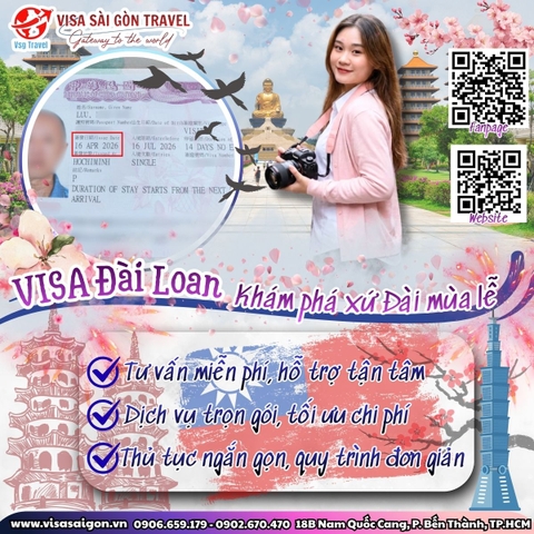🏮 XỨ ĐÀI VẪY GỌI: CHÚC MỪNG NHỮNG TẤM VISA ĐÀI LOAN "VƯỢT ẢI" THÀNH CÔNG! 🏮