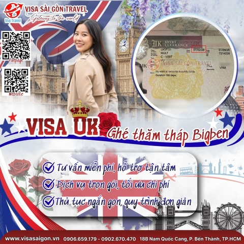 CHÚC MỪNG VISA ANH QUỐC: CHẠM TAY VÀO GIẤC MƠ LUDON, GHÉ THĂM BIG BEN MÙA XUÂN NÀY! 🌸